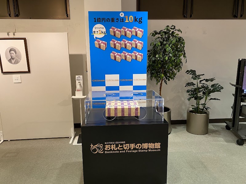 お札と切手の博物館