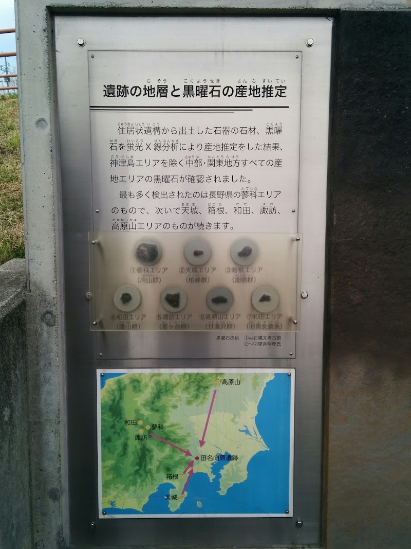 史跡田名向原遺跡旧石器時代学習館