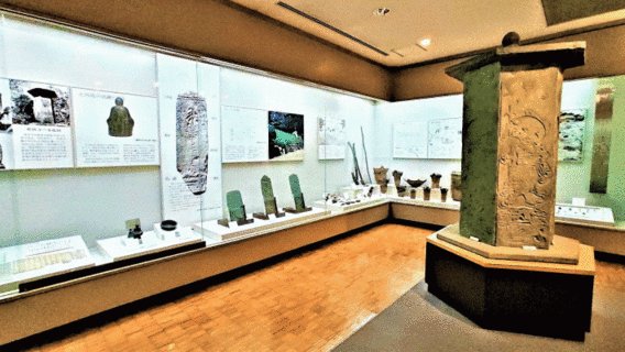 立川市歴史民俗資料館の内観