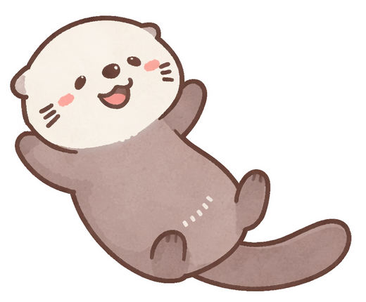 ラッコのイラスト