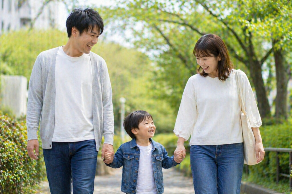14-おでかけする家族