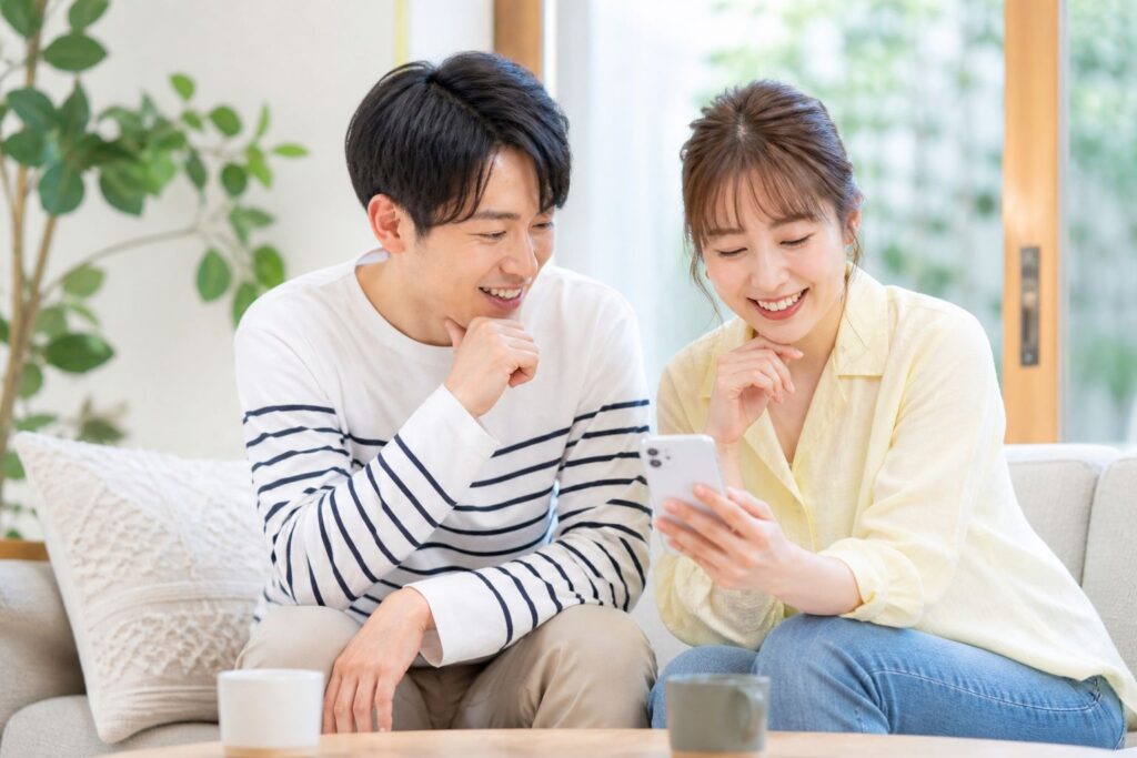 検索する夫婦