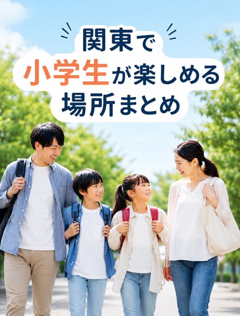 関東で小学生が楽しめる場所