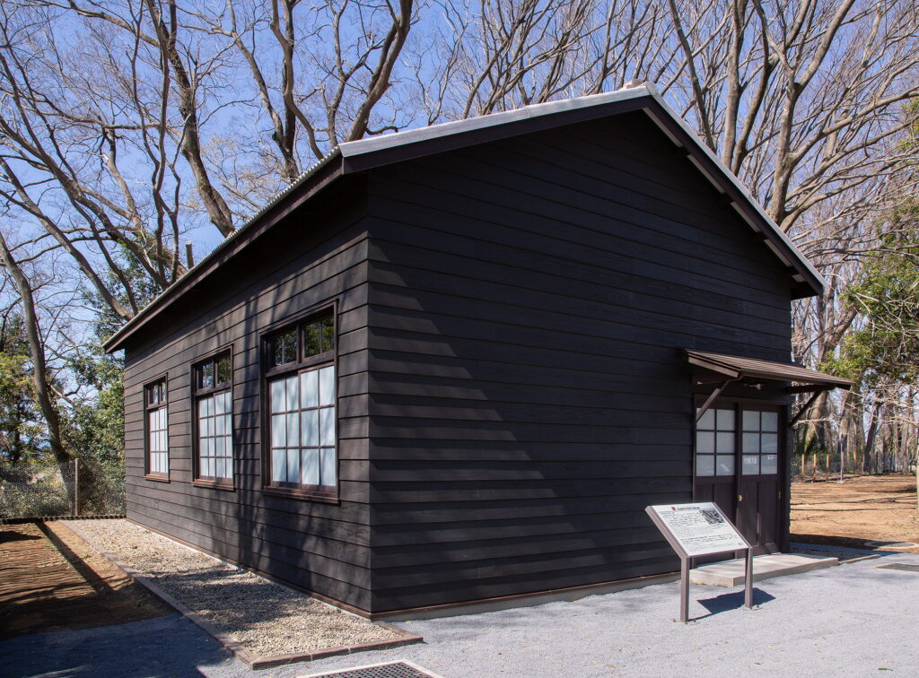 桶川飛行学校平和祈念館の守衛棟