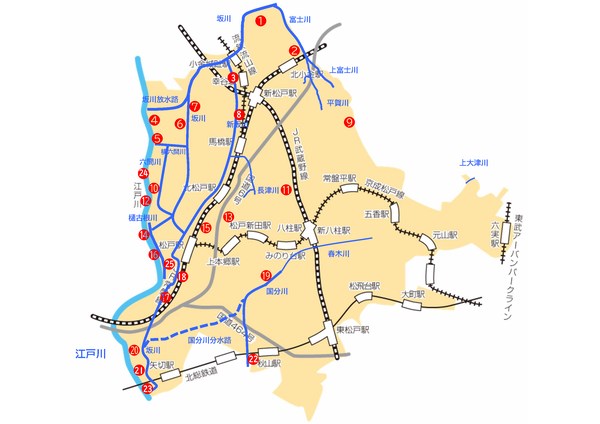 江戸川河川敷・・(@{Type=card; Url=https://www.city.matsudo.chiba.jp/miryoku/kankoumiryokubunka/odekakemap/odekakemap/sinsui-map/index.html; FinalUrl=https://www.city.matsudo.chiba.jp/miryoku/kankoumiryokubunka/odekakemap/odekakemap/sinsui-map/index.html; Title=親水（しんすい）マップ; SiteName=city.matsudo.chiba.jp; Description=; ImageUrl=https://www.city.matsudo.chiba.jp/miryoku/kankoumiryokubunka/odekakemap/odekakemap/sinsui-map/index.images/hureaishinsuimap2025.png; ImageSource=page-image; HostName=city.matsudo.chiba.jp}.Title)