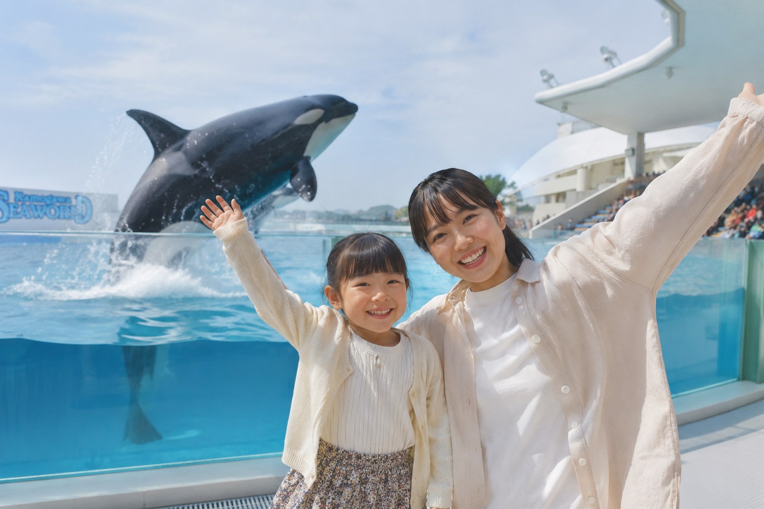 千葉で子供とおでかけする家族の街歩き
