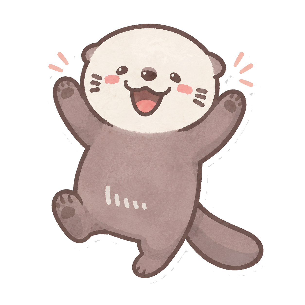案内役のラッコちゃん